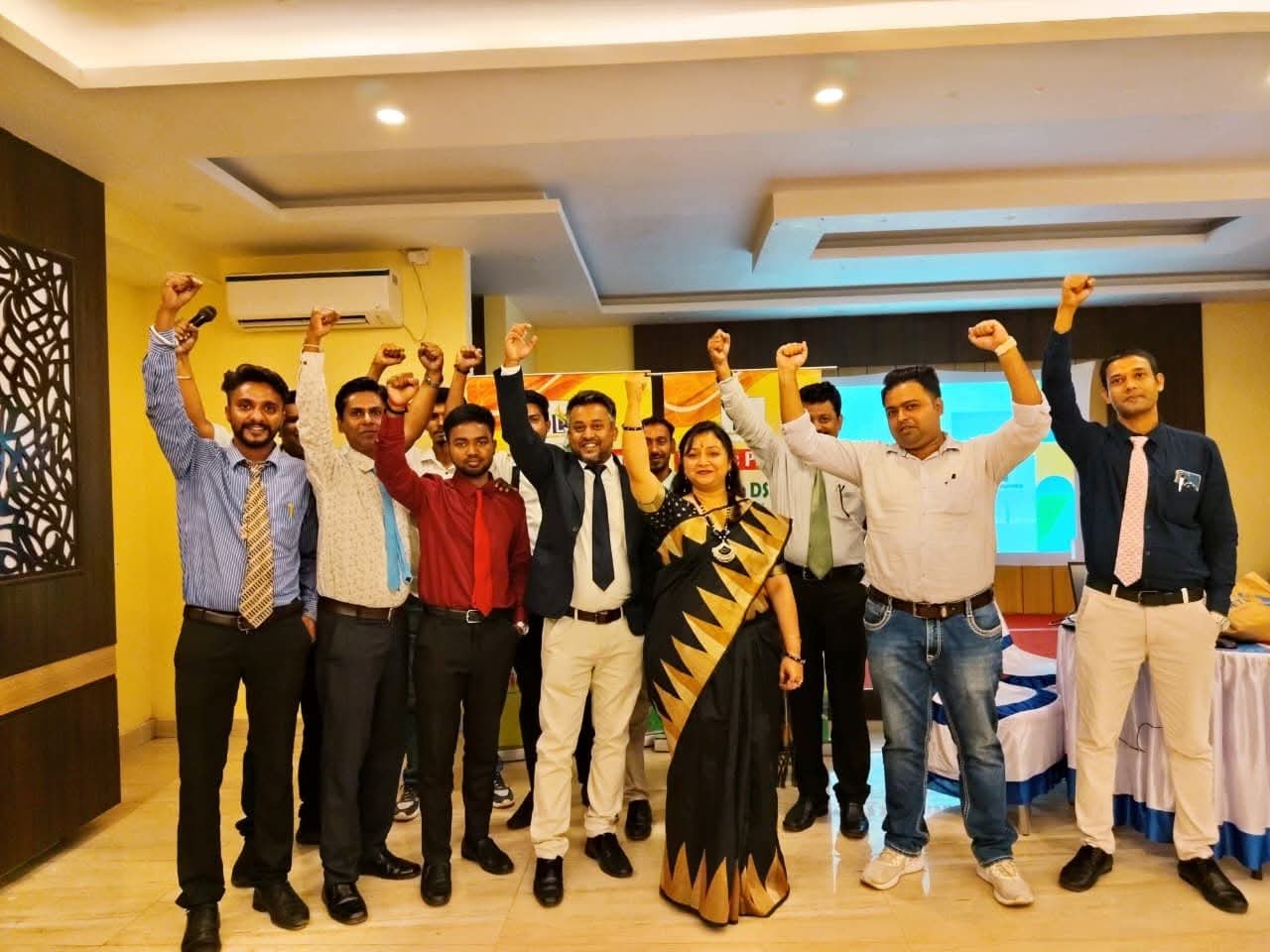 Dicrotic Pharma Annual Budget Meet FY 2025–2026, held at Mandarmani on 18th April 2025, celebrated 5 years of growth, teamwork, and dedication.  With the blessings of Prabhu Ram, we continue towards greater dreams.
