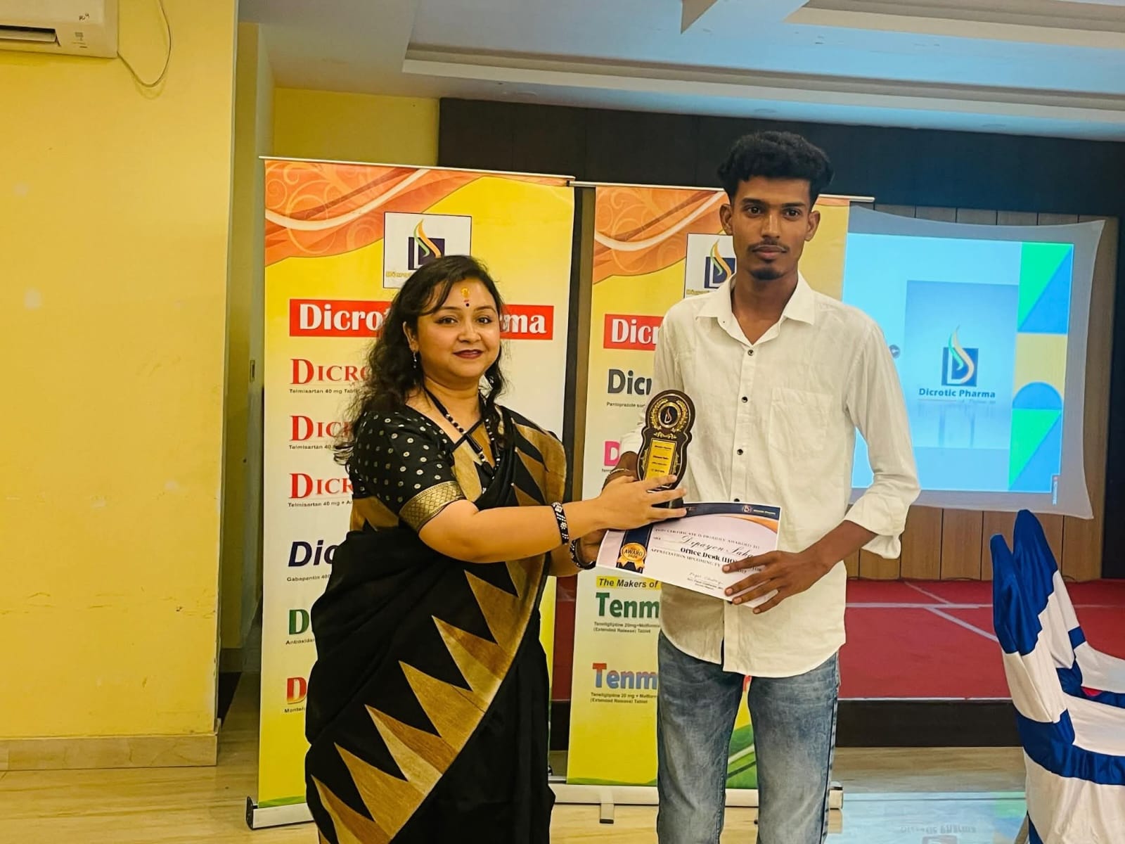 Dicrotic Pharma Annual Budget Meet FY 2025–2026, held at Mandarmani on 18th April 2025, celebrated 5 years of growth, teamwork, and dedication.  With the blessings of Prabhu Ram, we continue towards greater dreams.