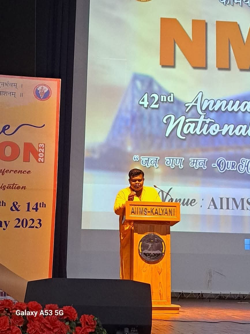 Dicrotic Pharma participated in NMOCON 2023 AIIMS Kalyani