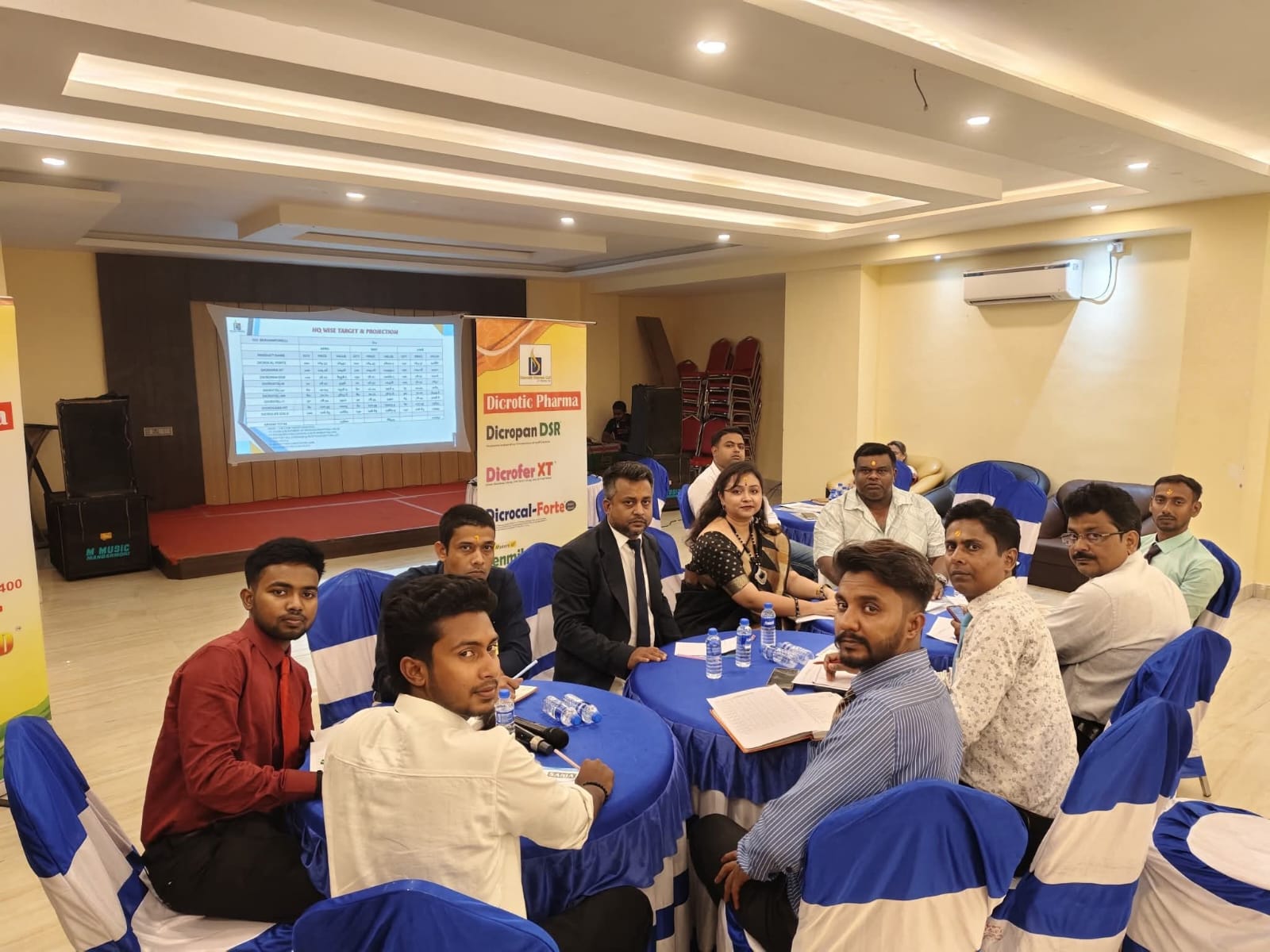 Dicrotic Pharma Annual Budget Meet FY 2025–2026, held at Mandarmani on 18th April 2025, celebrated 5 years of growth, teamwork, and dedication.  With the blessings of Prabhu Ram, we continue towards greater dreams.