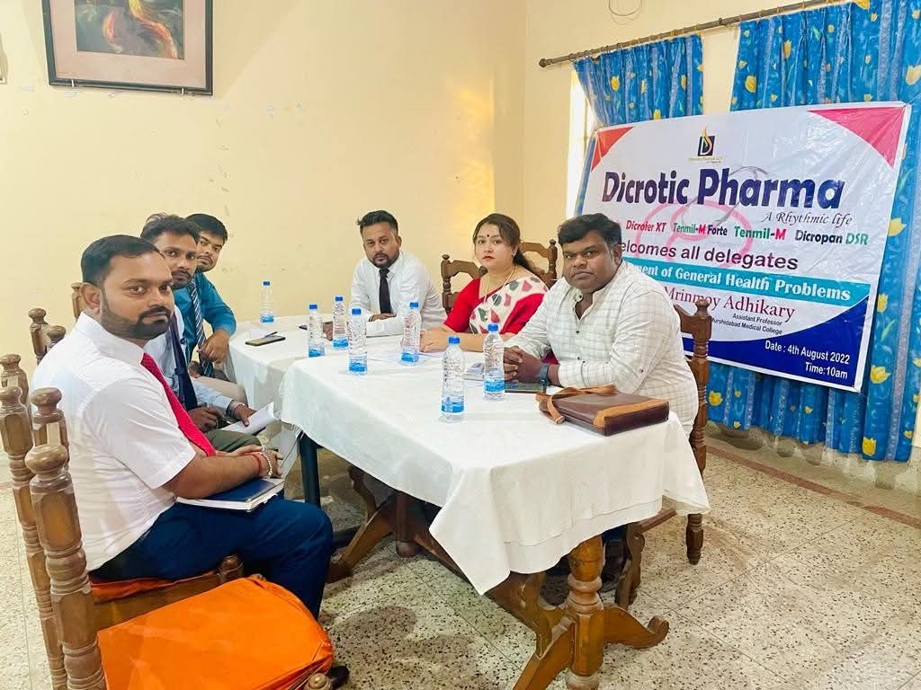 1st budget meet at Berhampore on 10th april 2023 #dicroticpharma