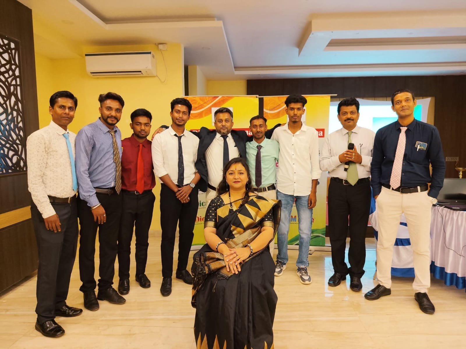 Dicrotic Pharma Annual Budget Meet FY 2025–2026, held at Mandarmani on 18th April 2025, celebrated 5 years of growth, teamwork, and dedication.  With the blessings of Prabhu Ram, we continue towards greater dreams.